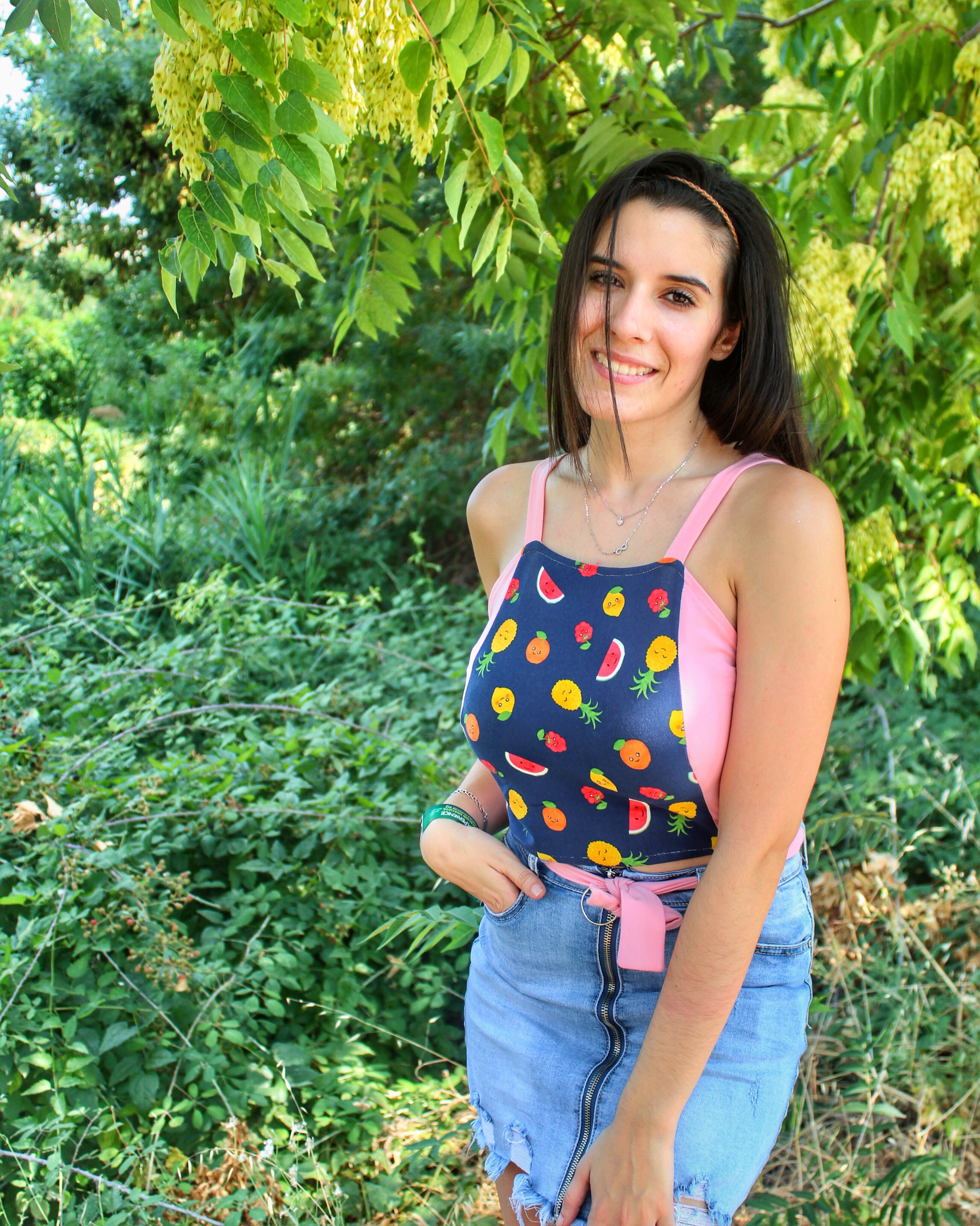 Crop top 🍍🍉🍊🍓🍋